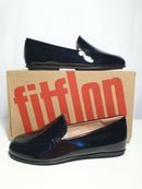 Fitflop Lena Patent Slip On Shoes Loafers--size 6