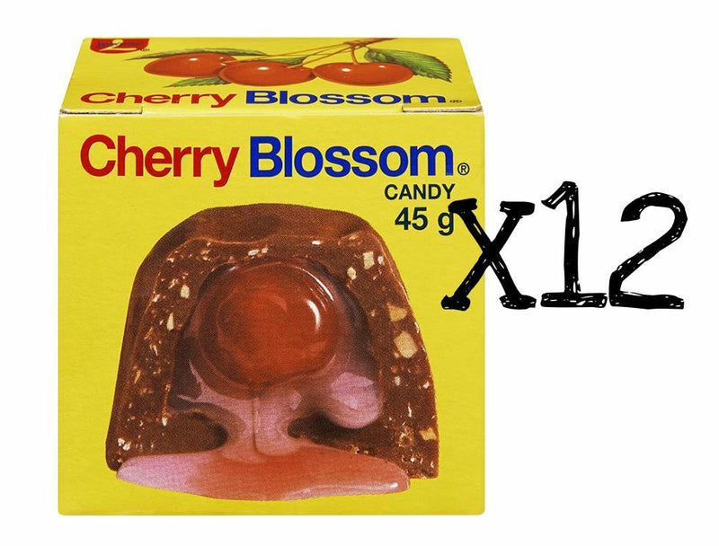 Bulk Buy Cherry Blossom Chocolate Full Size 45g x12