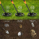 Metal Detector With Large Back-Lit LCD Display