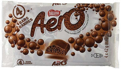 Nestle Aero Milk Chocolate Bar-pack 4 Pack
