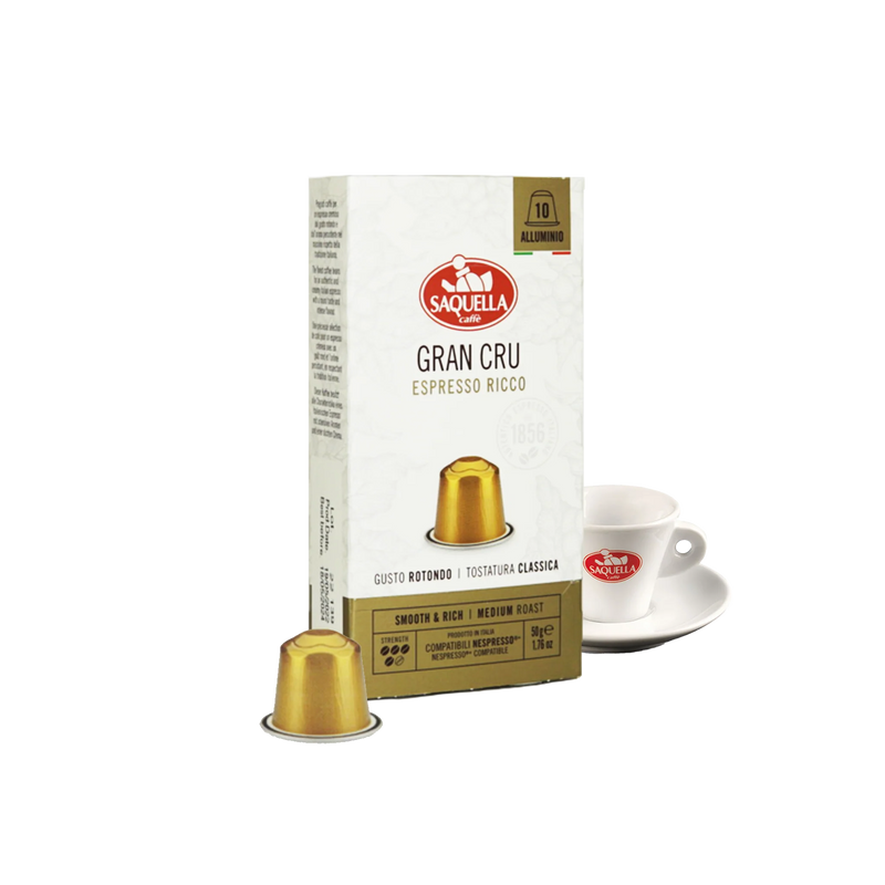 Saquella - NESPRESSO® Compatible Pods 10 Packs - 2 Flavors to choose from
