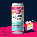 Candy Can,Fun Sparkling Flavours, Zero-Sugar, (330ml x 12 Pack) Sleek Cans-assorted flavor - pick up only