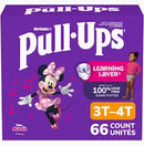 Pull-Ups Girls' Potty Training Pants, 3T-4T (32-40 lbs), 66 Count