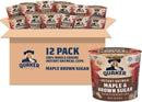 Quaker Maple & Brown Sugar Instant Oatmeal Cup 12-48g cups