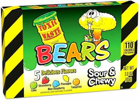 Toxic Waste Bears Theatre Box 85g