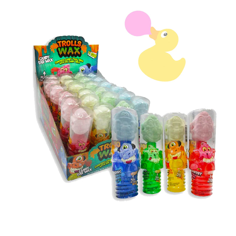 Trolls Wax - Candy Ear Wax Lolly - 40g