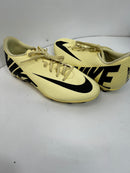 Nike logo cleats-- size 9 ladies