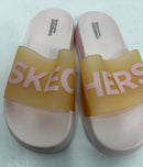 Skechers Pink slip on sandals--size 6