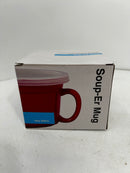 Ceramic Soup Mug with Lid