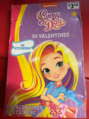 Assorted Kids Valentines--32 pack with stickers