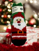 4 pack cozy Christmas socks-Ladies-- Buy 1 pack or buy 3 and save !