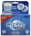 Wizard Toilet Tabs  Pk: 12x2 pk - 24 tablets