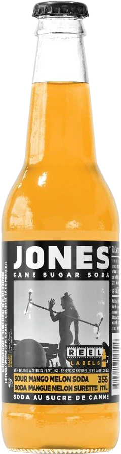 Jones Soda Sour Mango Melon 12x - Pick Up Only