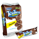 Tea Time Chocolate Cream Filled Biscuits 10 Packs of 4 Cookies