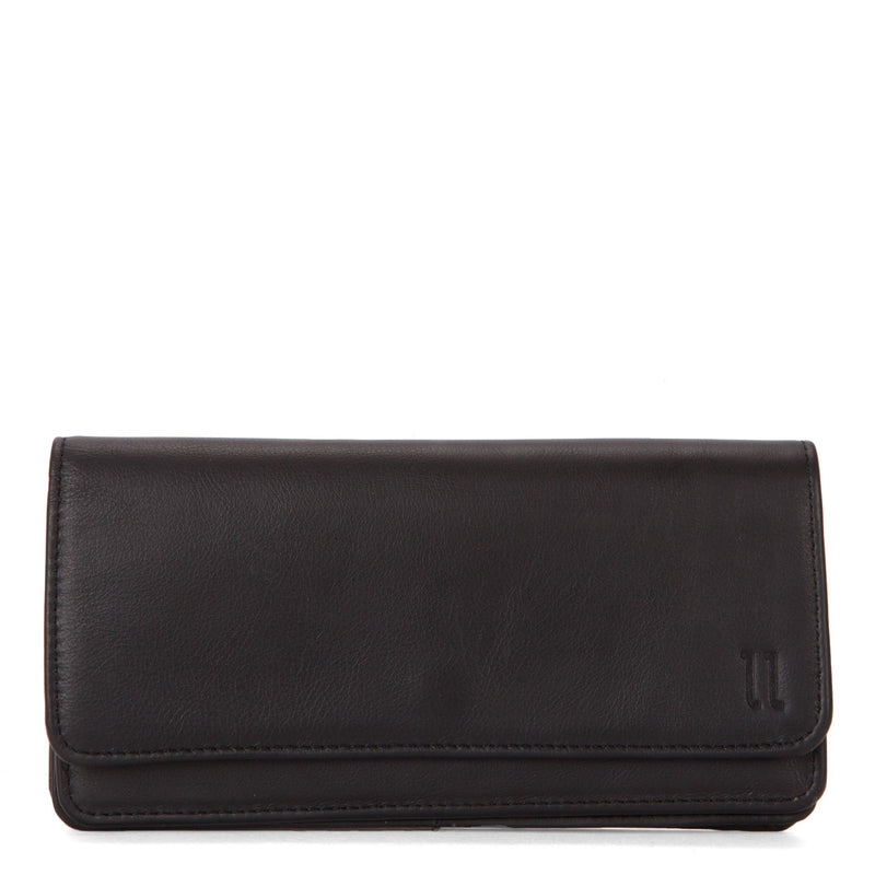 bentley Pelle LEATHER RFID DUAL FLAP WALLET