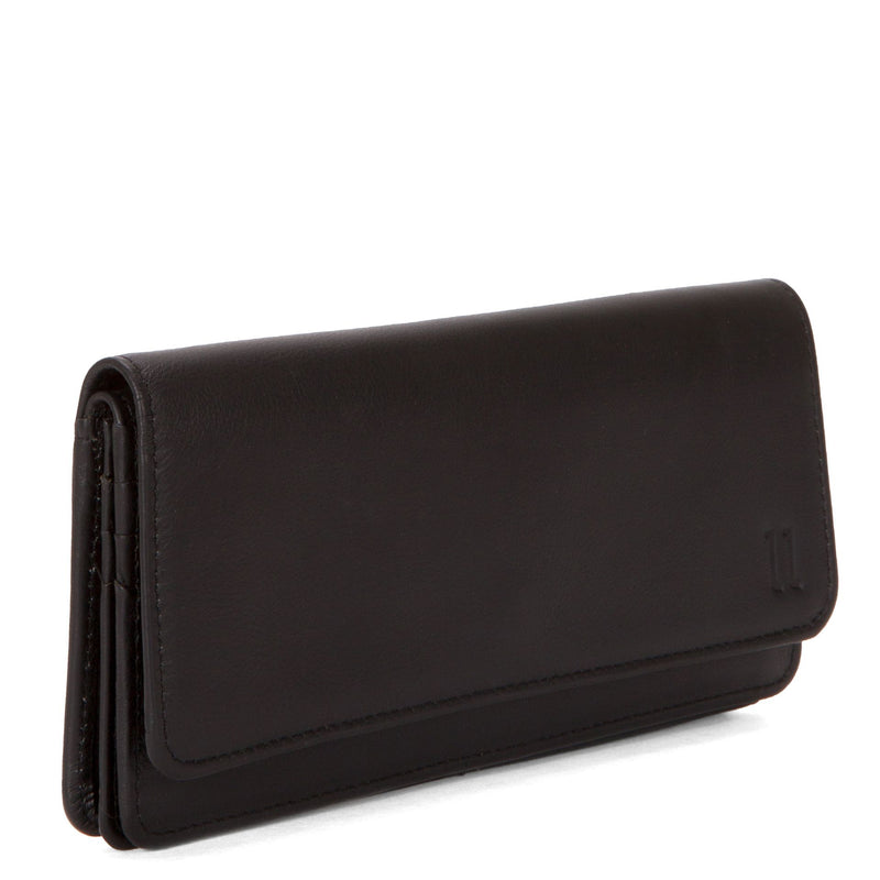 bentley Pelle LEATHER RFID DUAL FLAP WALLET