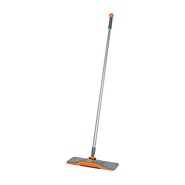 Casabella® Floor Duster and Sweeper in Graphite/Orange