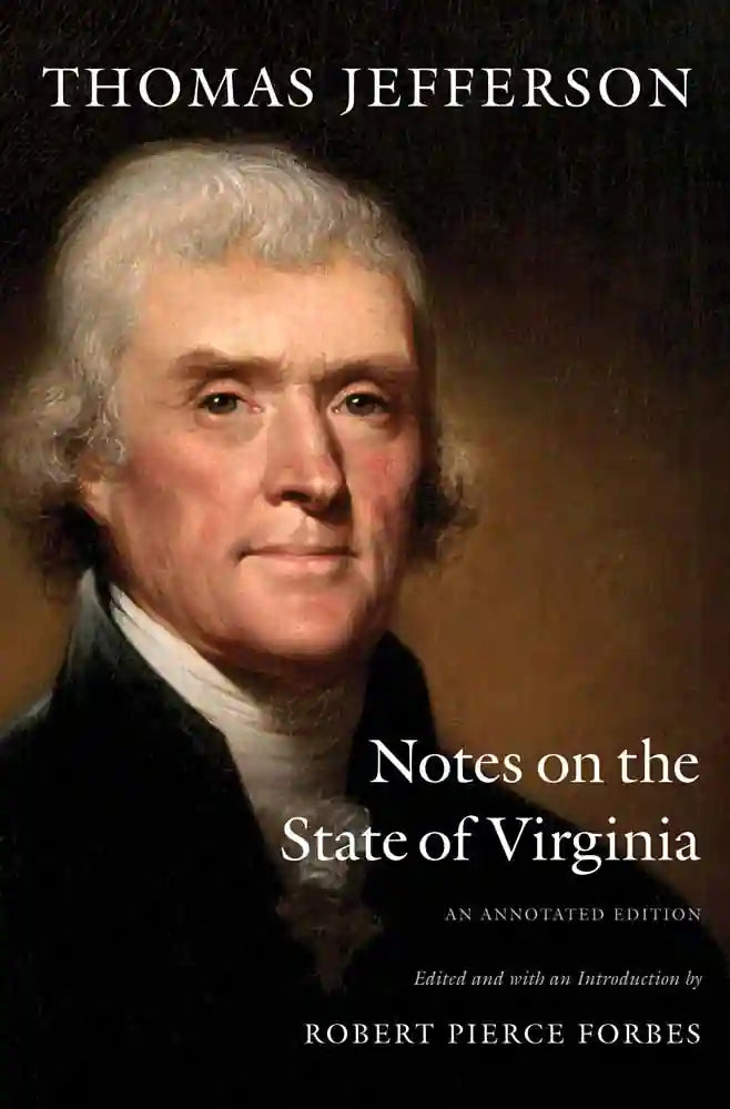 Thomas Jefferson notes on the state of Virginia  - Paperback