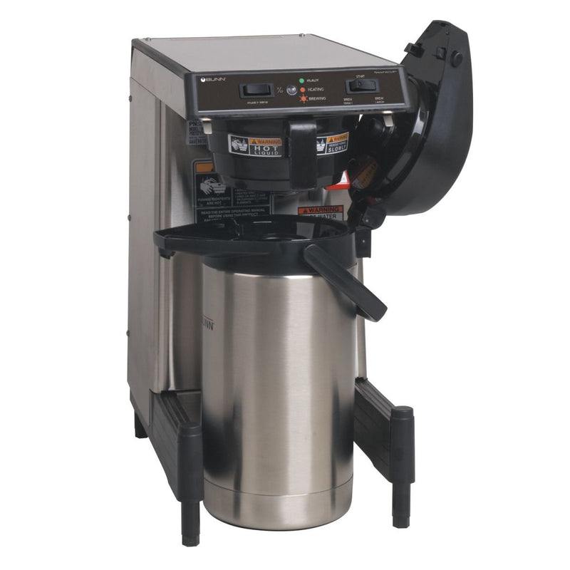BUNN SmartWAVE® Low Profile Silver Thermal Server Coffee Brewer