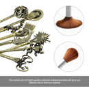 Game of Thrones make up Brushes Bronze - 8pc set
