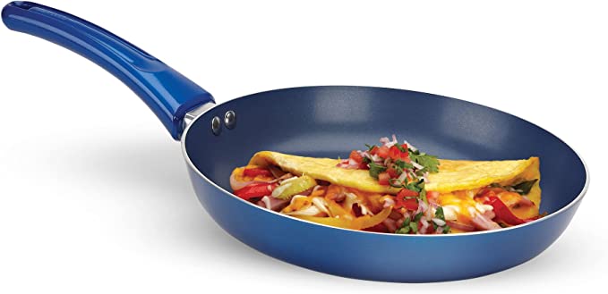 GoodCook Everyday Chroma Saute Pan, 10" - available in Blue or Red