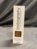 Bodyography natural finish foundation in shade 220 med/dark cool