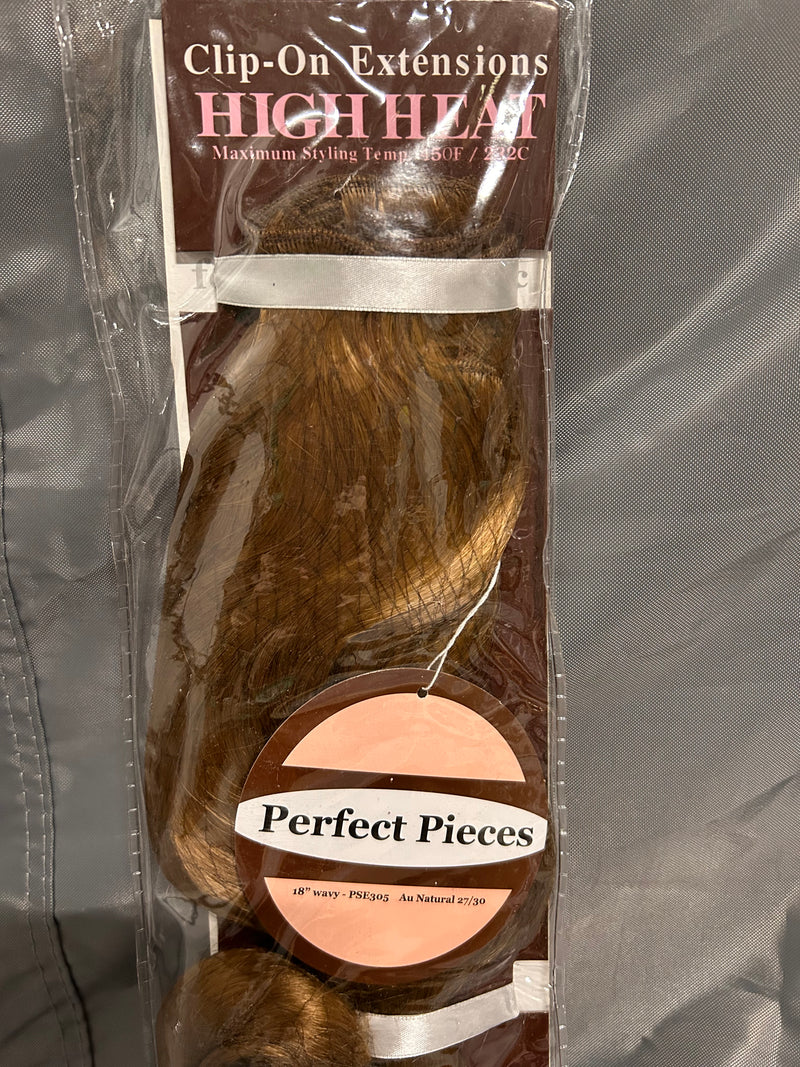 Perfect pieces clip on hair extensions