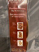 Perfect pieces clip on hair extensions