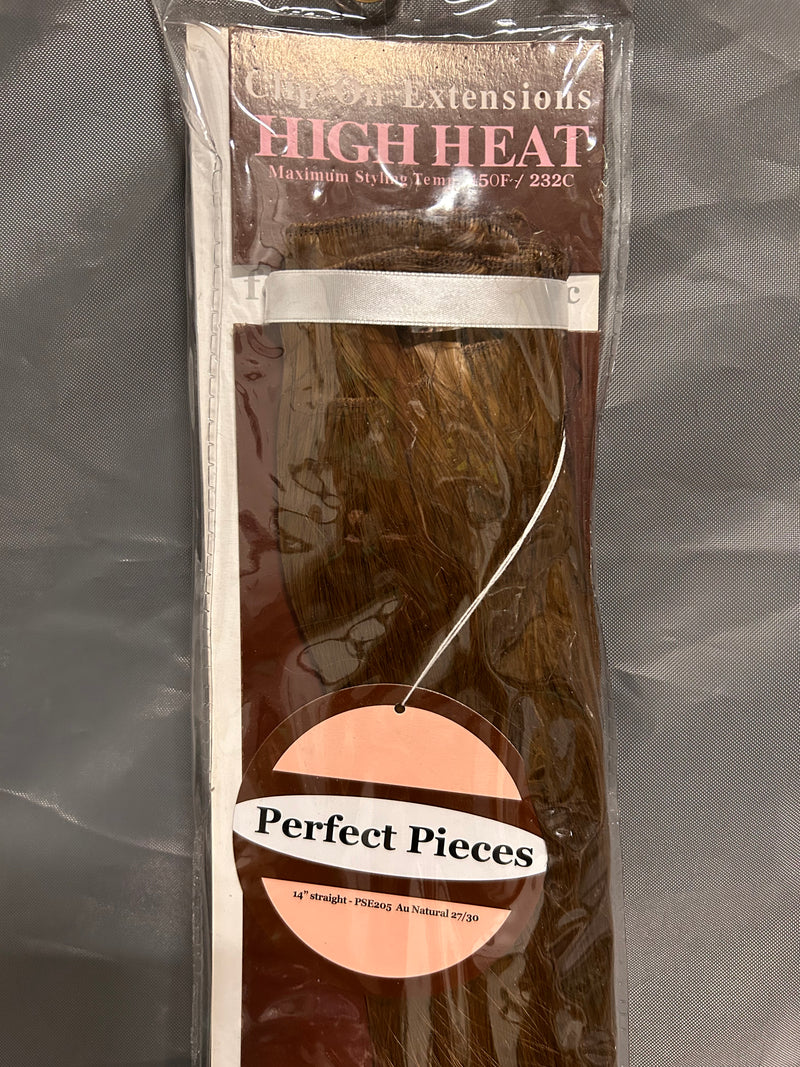 Perfect pieces clip on hair extensions