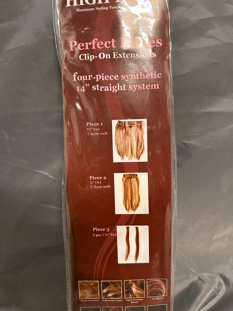 Perfect pieces clip on hair extensions