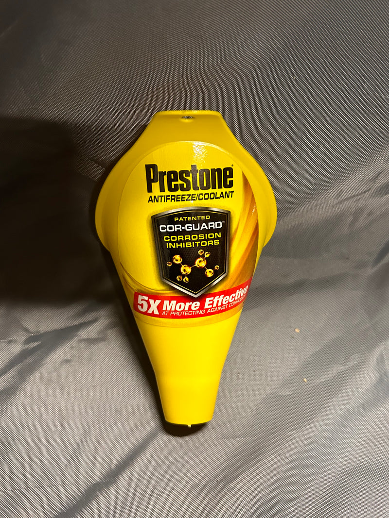 Prestone anti freeze and coolant funnel