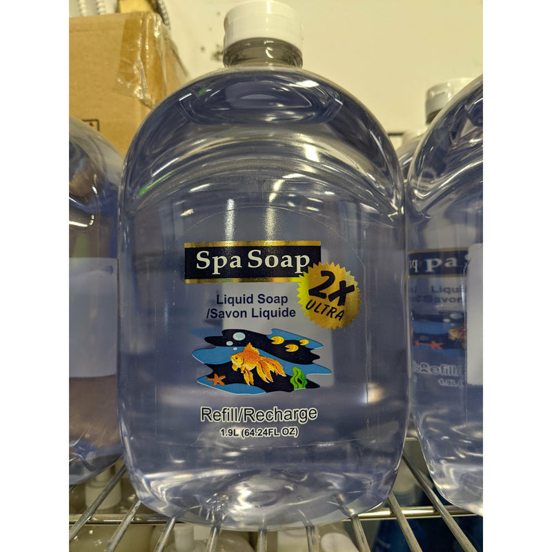 SPA Soap Antibacterial Liquid Soap Refill and pump bottles