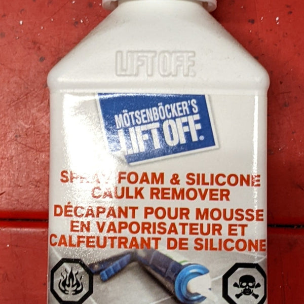Caulk shop remover spray
