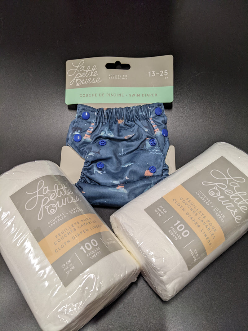 Cloth diapers and liners