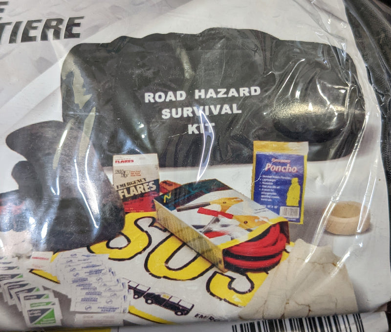Roadside Hazard Survival Kit for your car - 37 piece