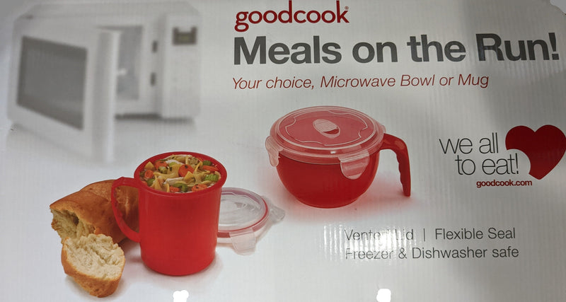 GoodCook BPA Microwave soup - Pick mug or bowl