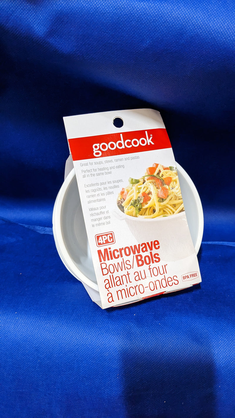 `Goodcook Microwave Bowls - set of 4