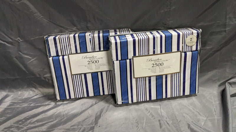 Bamboo Home Luxury 2500 Twin Sheets - 4pc - pick your pattern