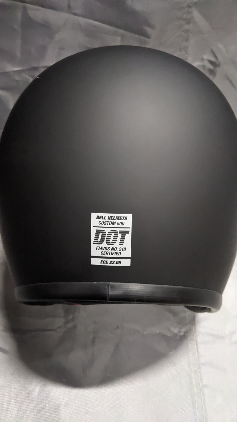 Bell Custom 500 Helmet - Matte Black Medium 57-58 cm