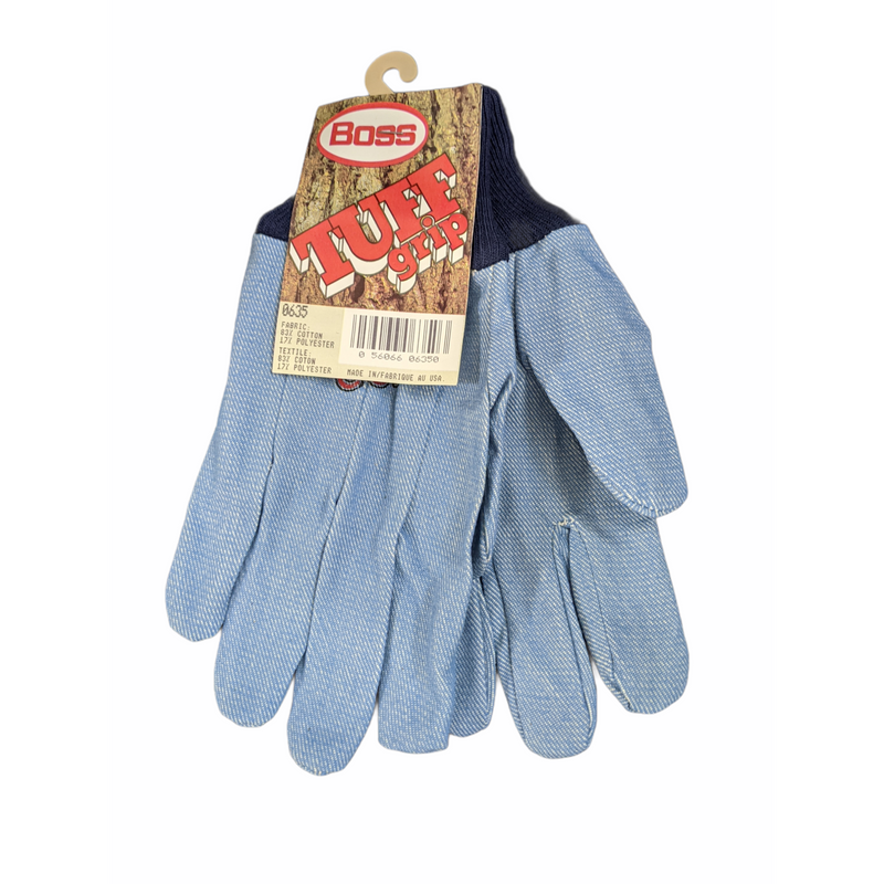Tuff Grip Boss Work gloves - mens large - Avail single or 3 pack