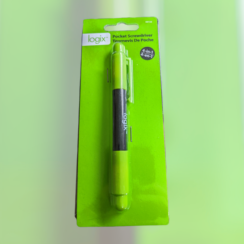 Logix Mini Double End pocket screwdriver