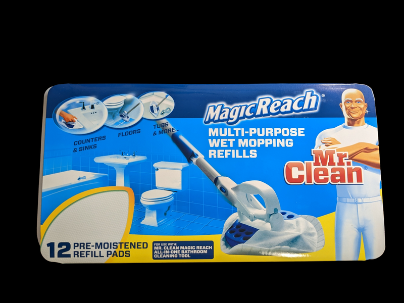 Mr Clean magicreach Broom Refill Pad - 12 pack