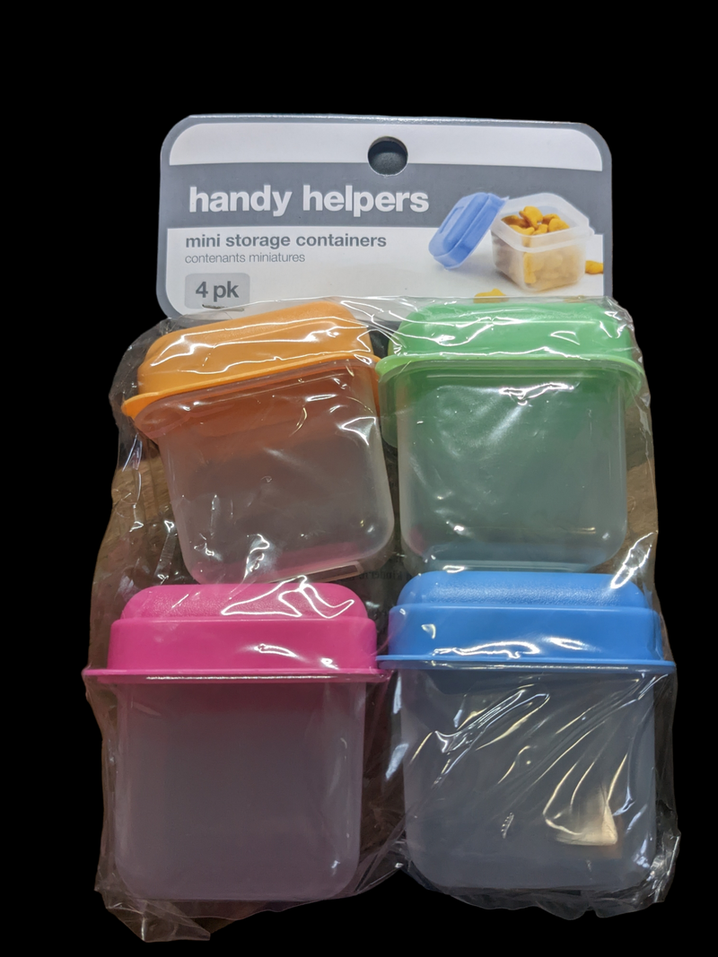 handy helpers mini storage containers 4 - portion control