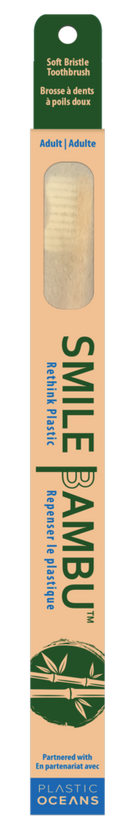 Bamboo Adult Size Toothbrush by Smile Bambu