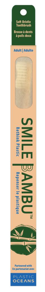 Bamboo Adult Size Toothbrush by Smile Bambu