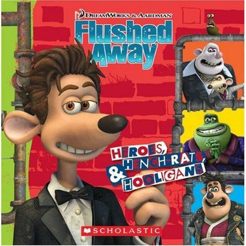 Heroes, Henchrats & Hooligans (Flushed Away) Kids Book - 2guysonline.ca