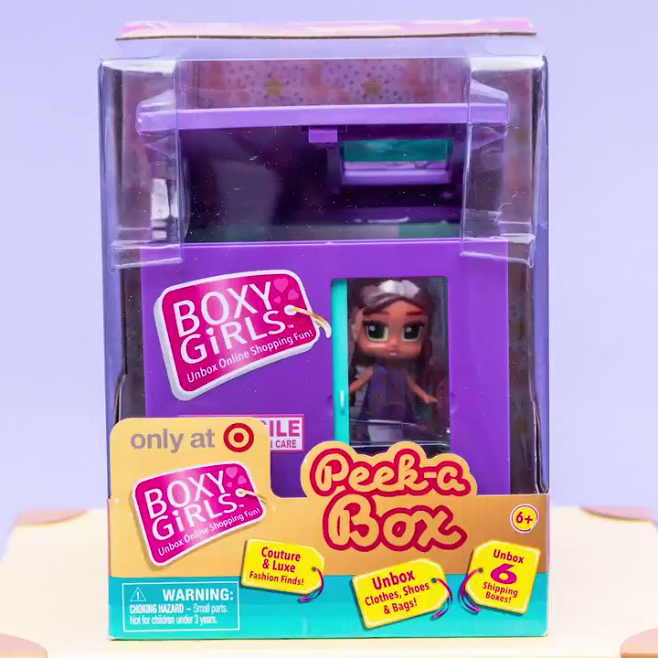Boxy Girls Peek-A-Box Mini Doll - target exclusive - 2guysonline.ca