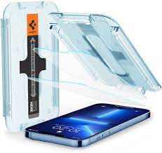 Spigen Tempered Glass Screen Protector [GlasTR EZ FIT] Designed for iPhone 13 Pro