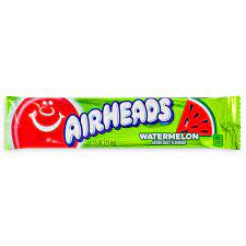 Lot of 3 - AirHeads Candy Watermelon Taffy - 15.6g