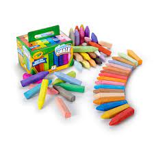 Crayola Washable Sidewalk Chalk, 48 Assorted Bright Colors by Crayola